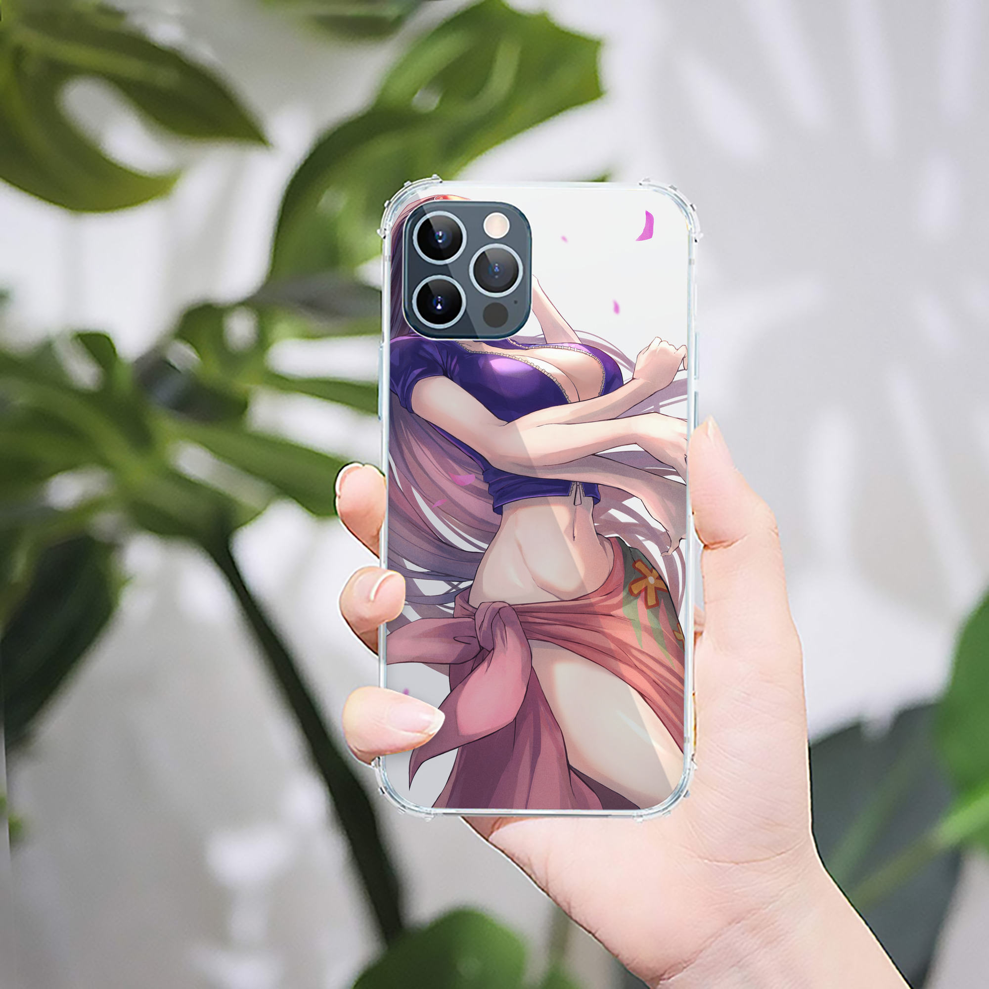 （画像用） ワンピース ONE PIECE 【iPhone 12シリーズ対応】透明スマホケース（クリアソフトケース）